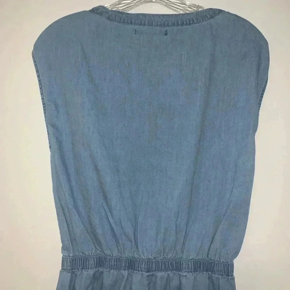 Toxik3 Soft Denim Shorts Romper - Picture 5 of 8